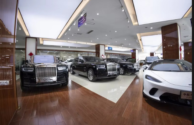AVIC Lantian AUTOMOBILE SALES&amp;SERVICE (SHANGHAI) Co., Ltd. Fabrik Produktionslinie