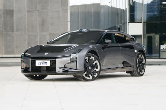 High Speed Long Range Gaohe Hiphi Z 4-Türer 4-Sitzer 3-Abteil Auto mit 705km Reichweite