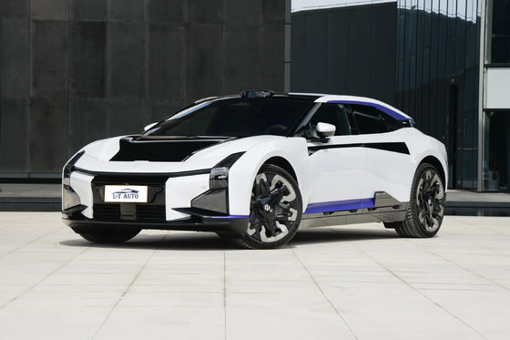 High Speed Long Range Gaohe Hiphi Z 4-Türer 4-Sitzer 3-Abteil Auto mit 705km Reichweite