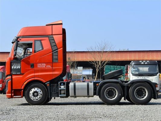 FAW Jiefang J6V Schwerlastwagen 520PS 6X4 Automatikgetriebe Traktionslastwagenkopf mit ABS