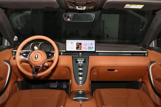ORA Lightning Cat EV Schöne Kleinwagen 4-Türer Limousine 5-Sitzer Länge 4871 Breite 1862