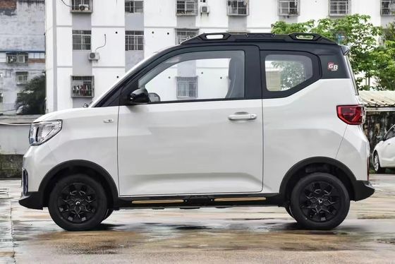 100% Elektro-Wuling-Mini-EV-Auto mit maximaler Geschwindigkeit von 100 km/h und RADENBAUS von 2010 mm