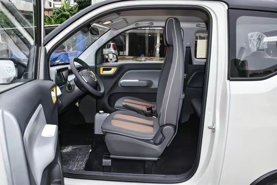 100% Elektro-Wuling-Mini-EV-Auto mit maximaler Geschwindigkeit von 100 km/h und RADENBAUS von 2010 mm