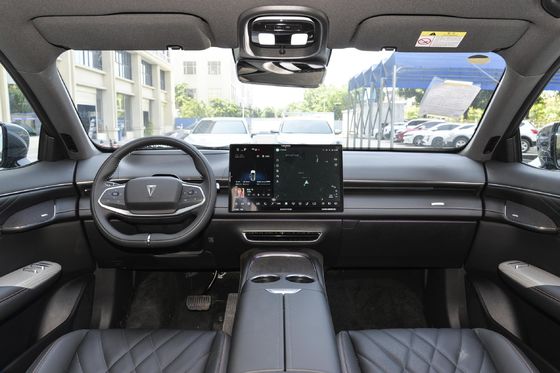 Linksfahrt Changan Dunkelblau Deepal S7 SL03 5 Türen 5 Sitz SUV Langstrecken EV Autofahrzeuge