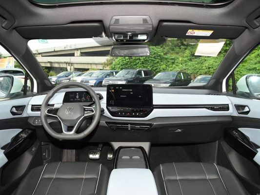 Volkswagen ID4X Langlebigkeit Linkshänder Antrieb Elektroauto und Kristallweiß Außen