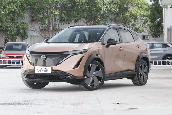 Pure Electric Nissan Ariya 2023 2024 2WD Kompakter SUV in Weiß/Grau/Gelb/Rot/Orange