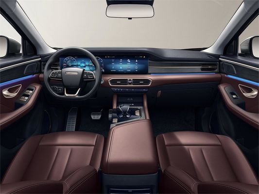 2024 Jetour X90 Plus Benzinbetriebener SUV LED Scheinwerfer und manuelle Fahrersitzregelung