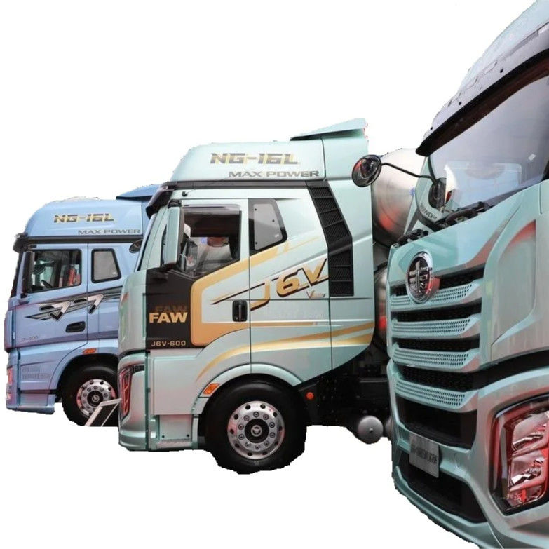FAW Jiefang J6V Schwerlastwagen 520PS 6X4 Automatikgetriebe Traktionslastwagenkopf mit ABS