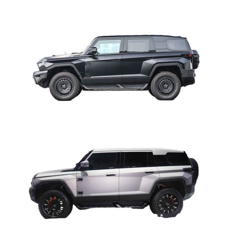 Erweiterte Reichweite Elektro-SUV 2024 Dongfeng Raptors M-Hero 917 für Kundenanforderungen
